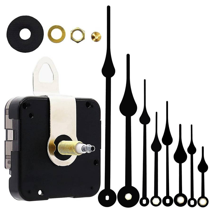 28mm Long Shaft Quartz Movement with 4 Pairs Hands Diy Clock Repair A