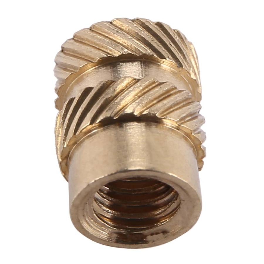 200pcs Thread Knurled Brass Threaded Embedment Nut for 3d Printer