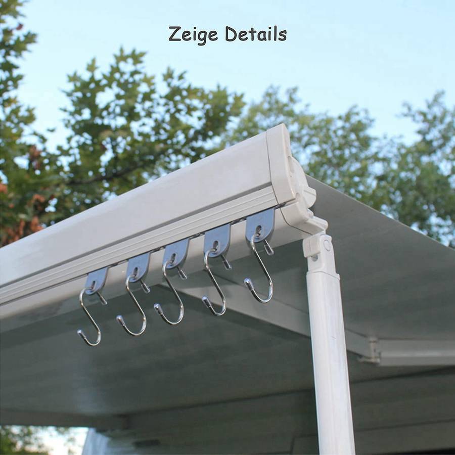 8pcs Camping Awning Hooks Rv Awning Hangers Hooks Rv Light Hangers