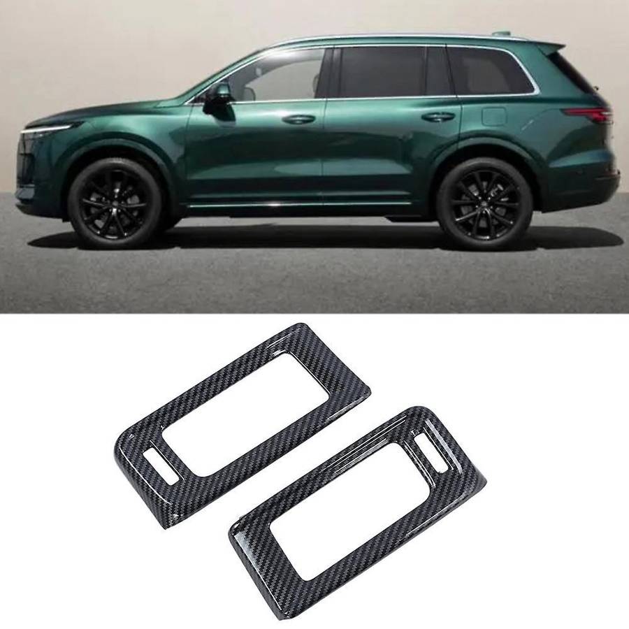 Car Interior Accessories Carbon Fiber Abs Car Ac Vent Cover Trim