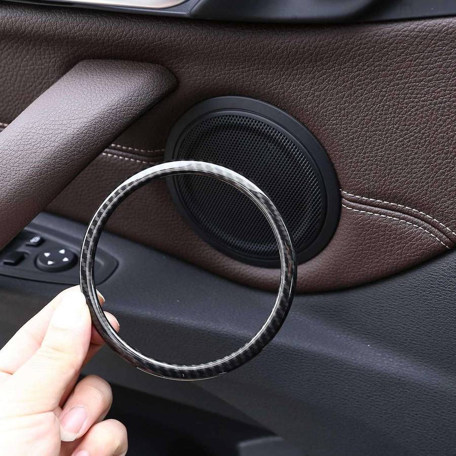 For Bmw 2 Series 2014-2019 Car Rear Horn Ring Cover Trim Accessories