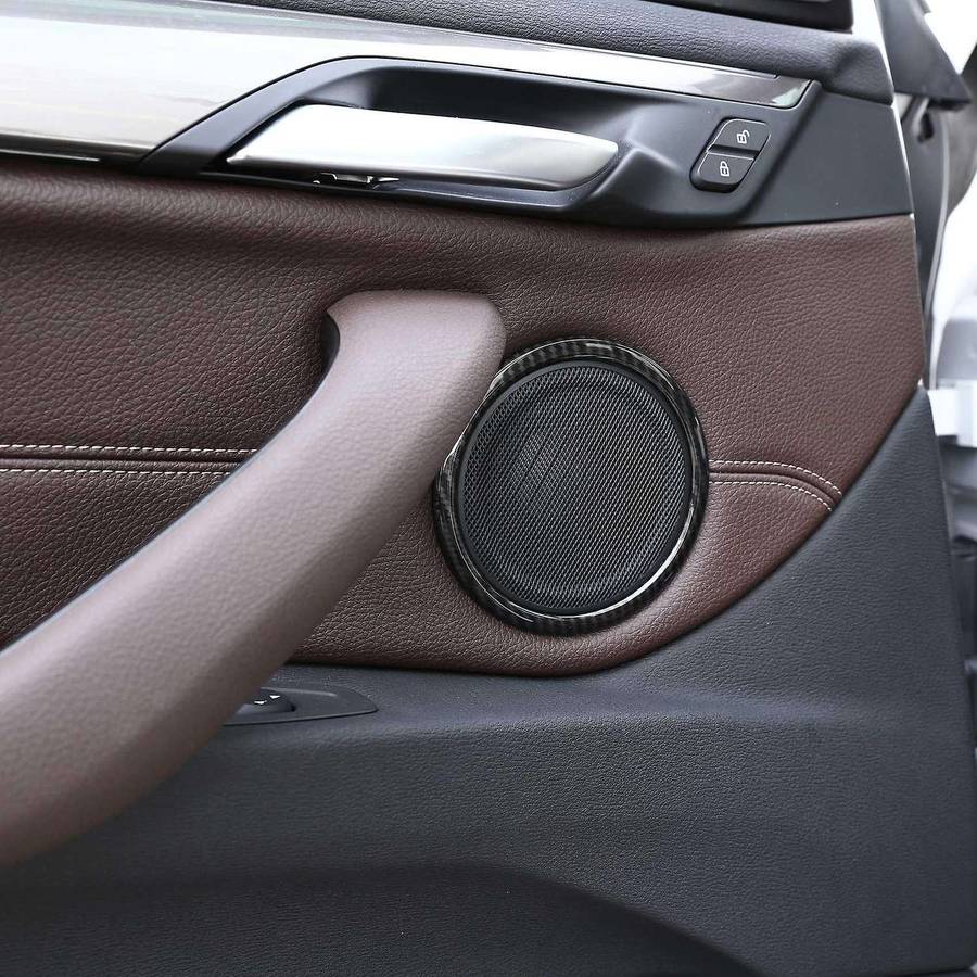 For Bmw 2 Series 2014-2019 Car Rear Horn Ring Cover Trim Accessories