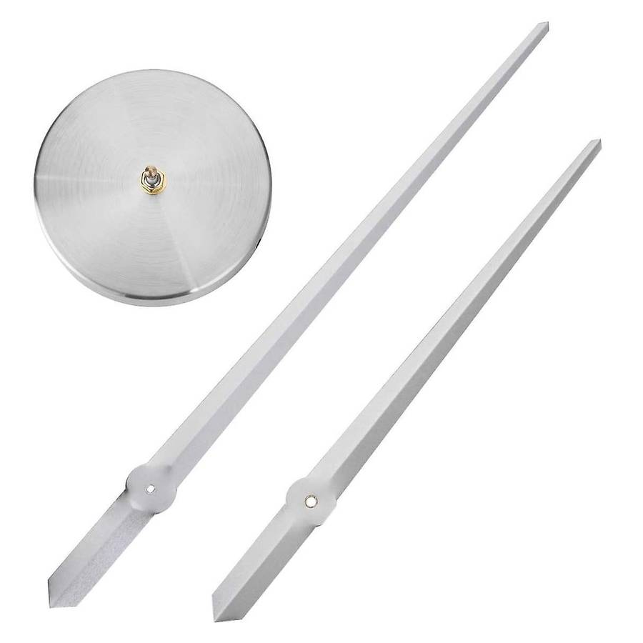 3d Clock Hands,diy Large Clock Movement Mechanism Needles Part,silver