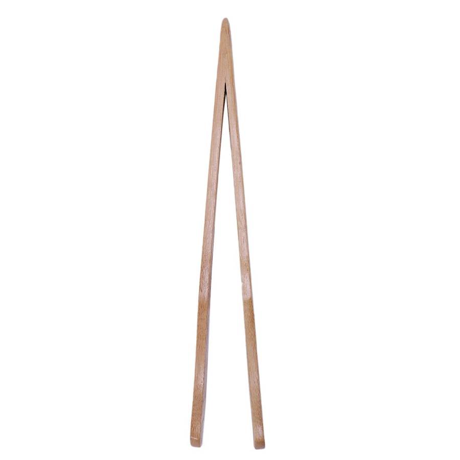 Kitchen Wood Round Head Rice Scoop Soup Ladle Spoon 7.5 Inch L