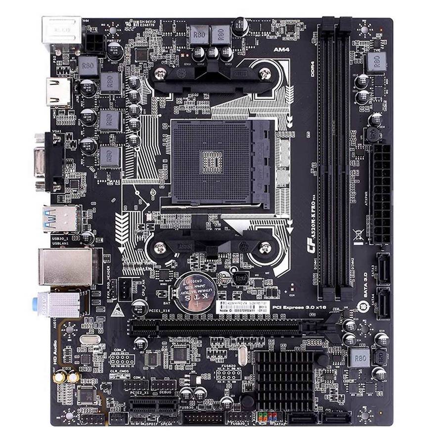 Colorful C.a320m-k Pro Motherboard Support Am4 Interface Processor