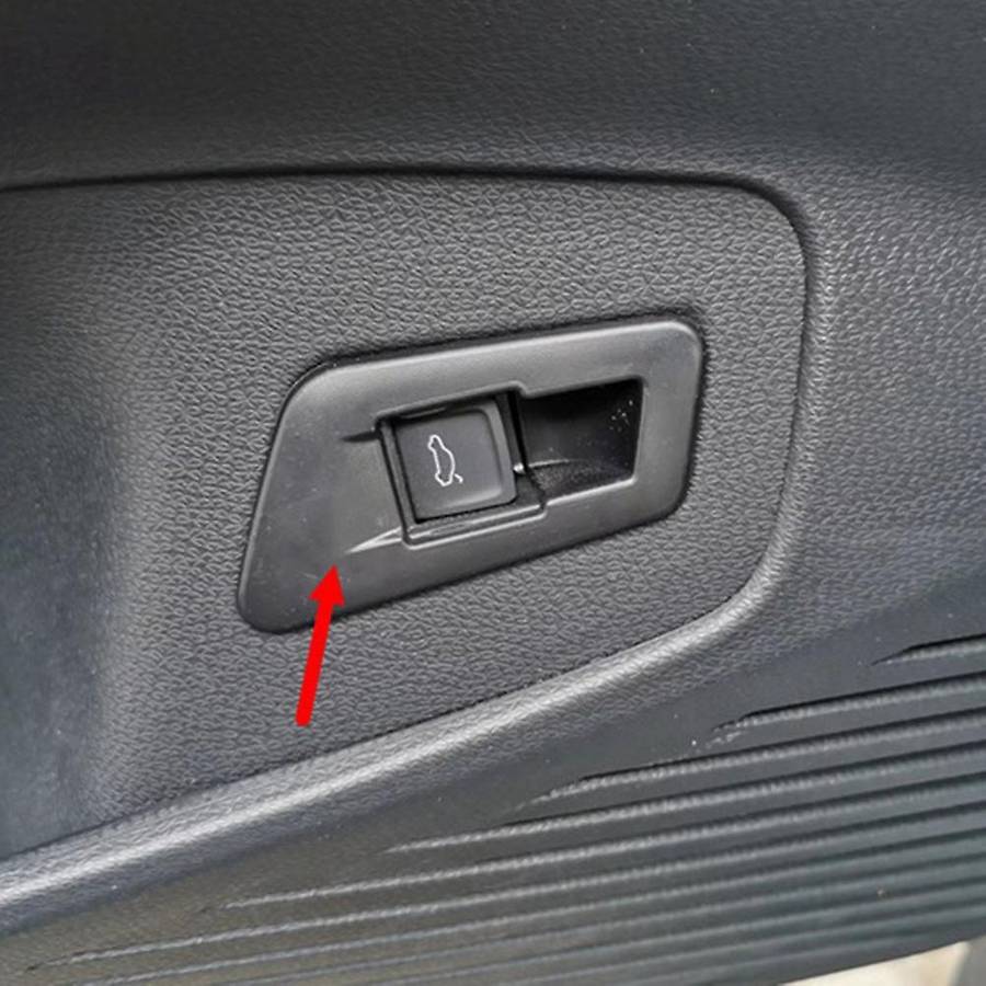 Car Tailgate Switch Trunk Control Button Cover Decoration