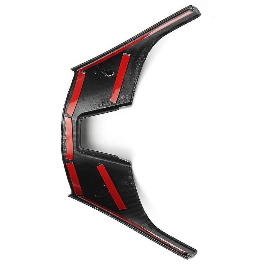 Carbon Fiber Steering Wheel Frame Panel Cover Trim for Mazda 3 Axela