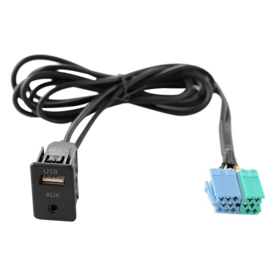 Radio Extension Aux Usb Port Adapter Cable Wiring Assy for Hyundai