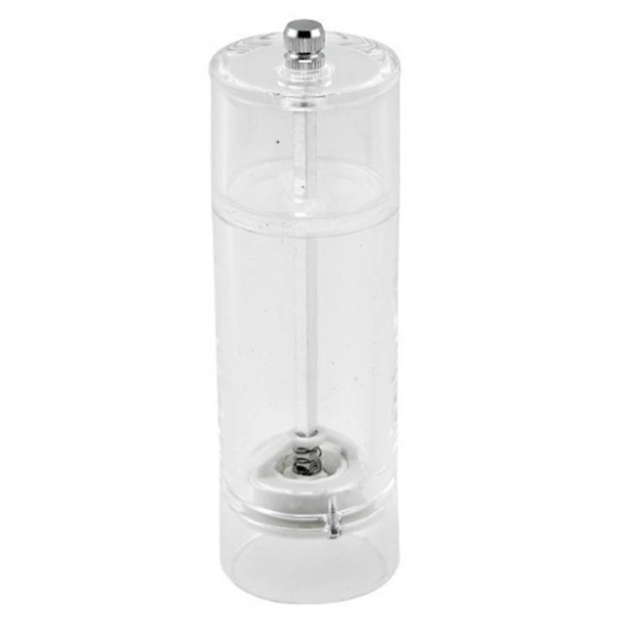 Salt and Pepper Grinder Clear Acrylic for Kitchen Accessories, M