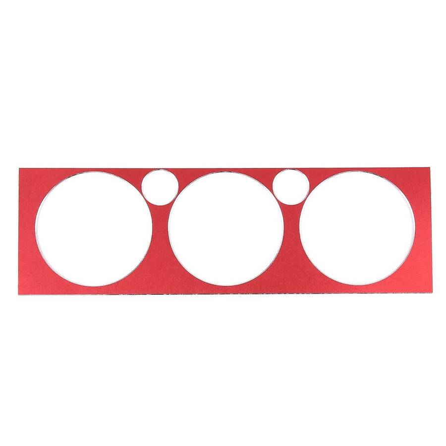 For Toyota Tacoma Car Air Conditioning Panel Aluminum Alloy Red