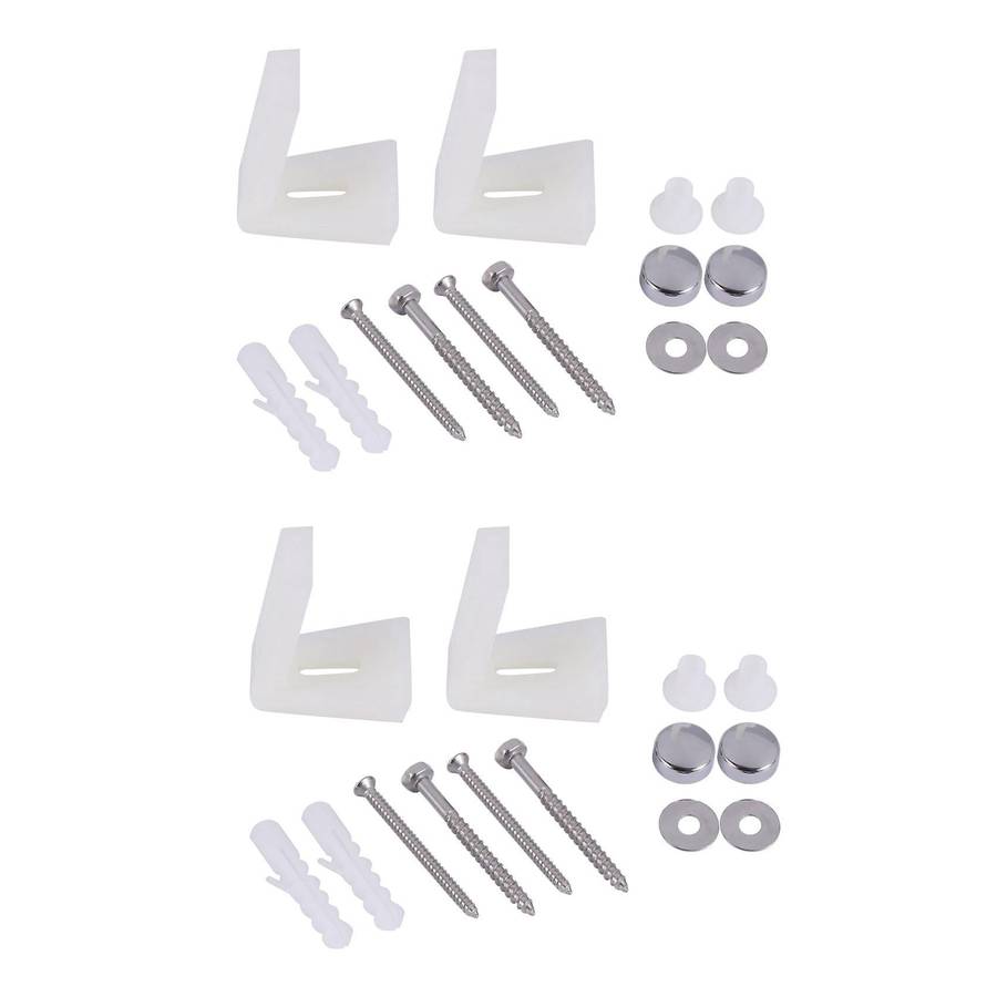 Bathroom Angled Floor Wc Pan Bidet Or Semi Pedestal Fixing Kit Bolts