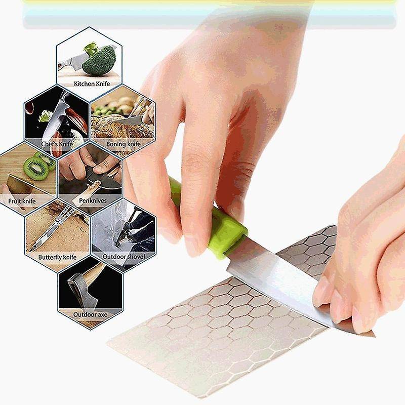 Knife Sharpening Stone 400 + 1000 Ultra-thin Honeycomb Surface Tool