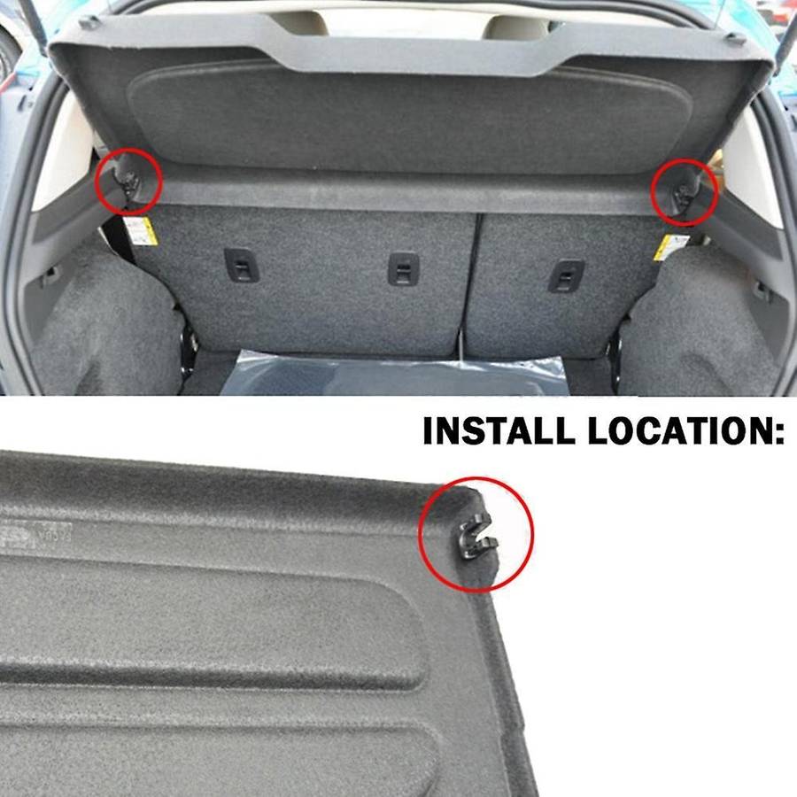 Rear Trunk Boot Load Cover Parcel Shelf Clips Pivot Bracket Mounting