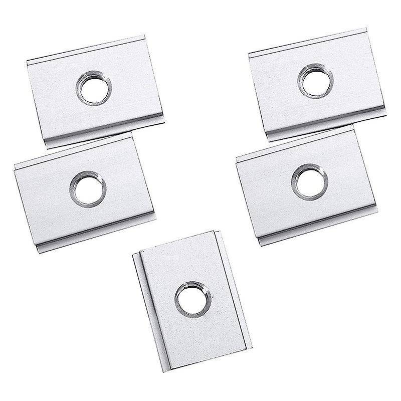 6pcs M8 T-track Slider Aluminum Alloy for Profile Woodworking Tool