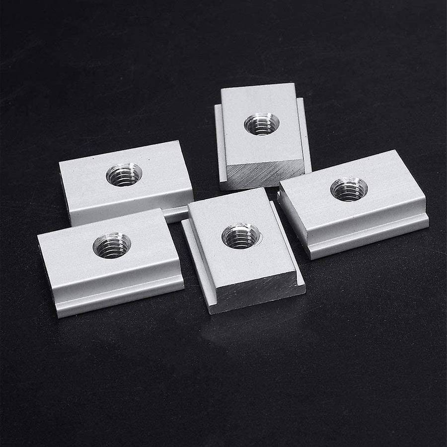 6pcs M8 T-track Slider Aluminum Alloy for Profile Woodworking Tool