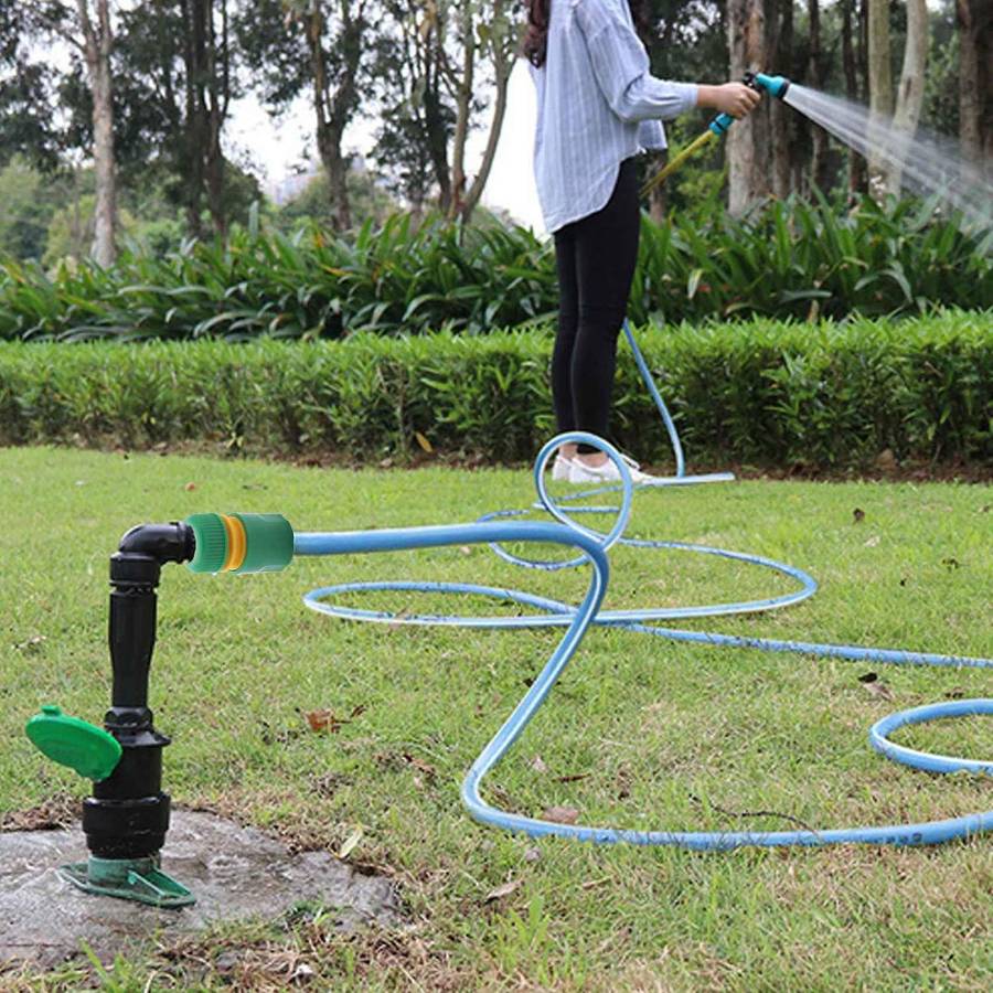 10pcs 1/2 Inch Hose Tap Water Hose Pipe Connector Connect Adapter