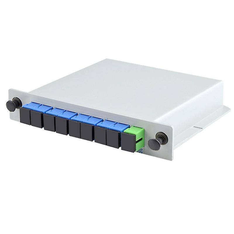 Fiber Optic Plc Splitter 1 X 8 Insertion/lgx /cassette Type Sc/apc