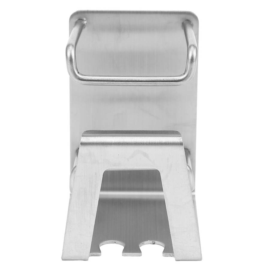 Stainless Steel Toothbrush Holder Wall Suction Toothpaste Holder