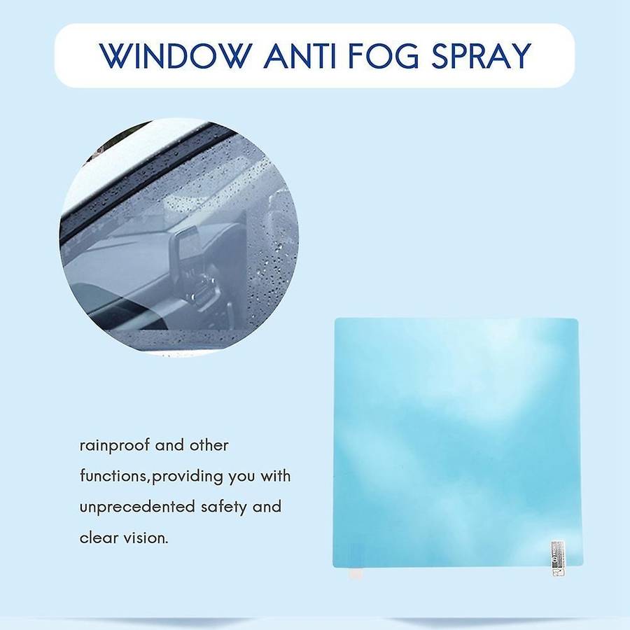 4pcs Car Rearview Mirror Film Film Film (2 Round and 2 Rectangles)