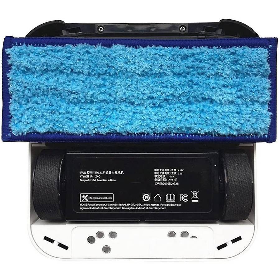 For Irobot Braava Jet 240 241 Included 4 Pcs Wet Pads 2 Pcs Dry Pads