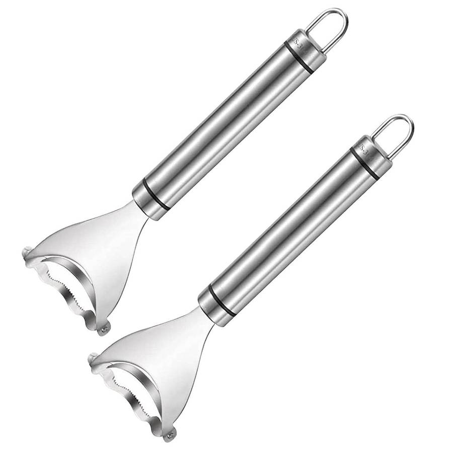 2pcs Corn Peeler Stainless Steel Corn Cob Peeler Corn Stripper Tool