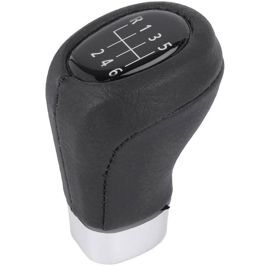 6 Speed Gear Shift Knob For-e81 E82 E87 E87 Lci E90 E91 E92 E92 Black
