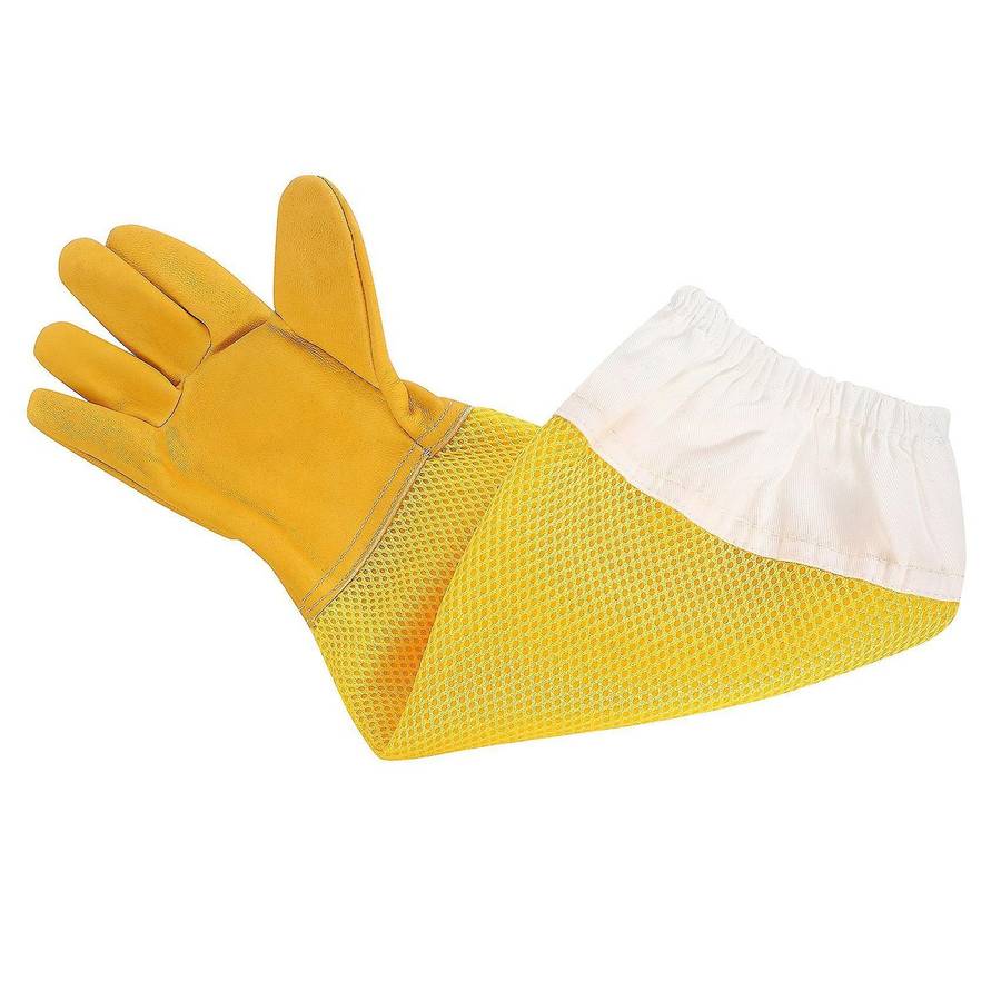 Beekeeping Gloves Bee Keeping with Vented Beekeeper Long Sleeves
