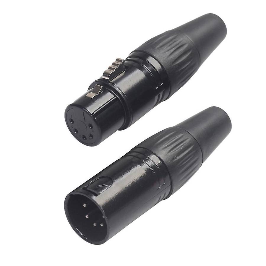 5pin Xlr Diy Plug for Welding Of Various, Mic, Dmx Cables-5pin Male