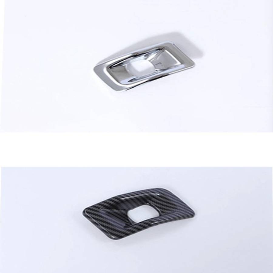Car Left Rear Fog Lamp Cover Fog Lamp Trim Silver