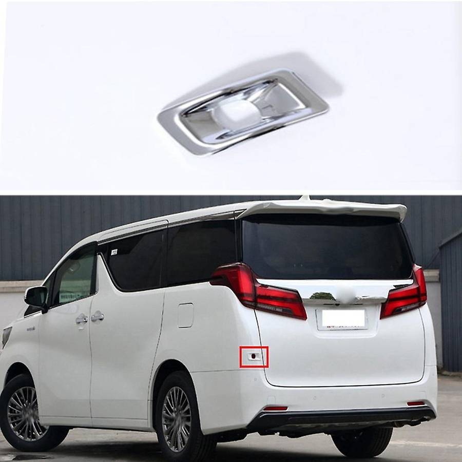 Car Left Rear Fog Lamp Cover Fog Lamp Trim Silver