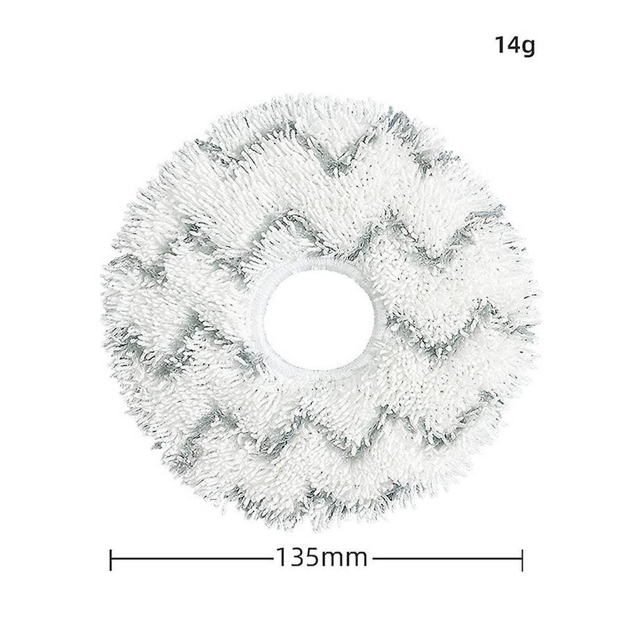 4pcs Mop Cloth for Ecovacs Deebot X1 Omni Turbo Robot Vacuum Cleaner