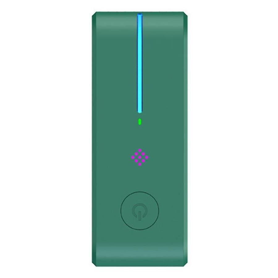 Plug In Air Purifier for Home Cleaner Small Air Ionizer Green Eu Plug