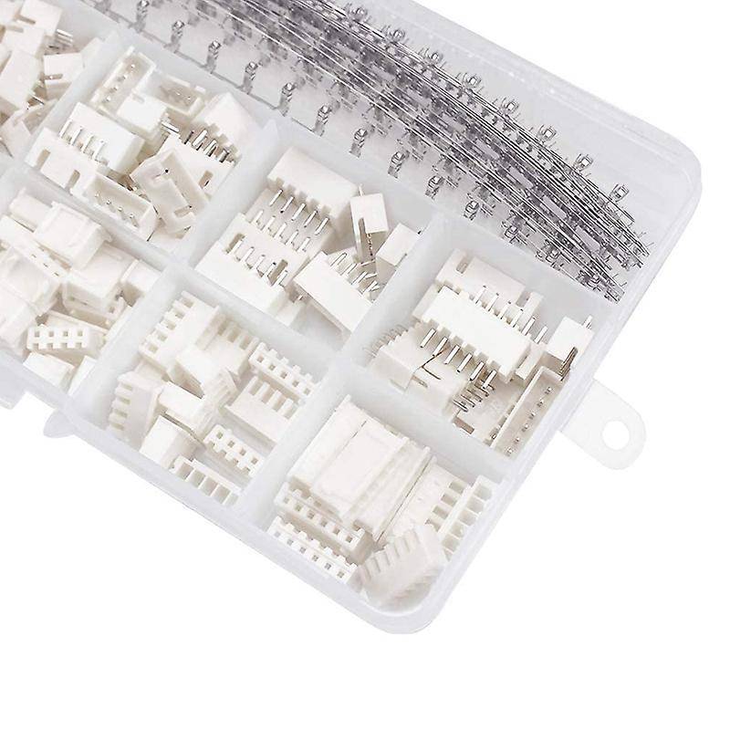 460pcs 2.54mm Jst-xh Kit with 2.54mm Female Pin & 2/3/4/5/6 Pin Plug