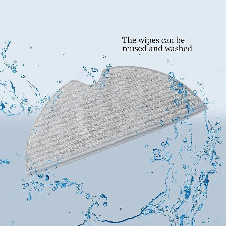 5pcs Washable Filters Mop Cloth Main Side Brush for Xiaomi Mijia 2c