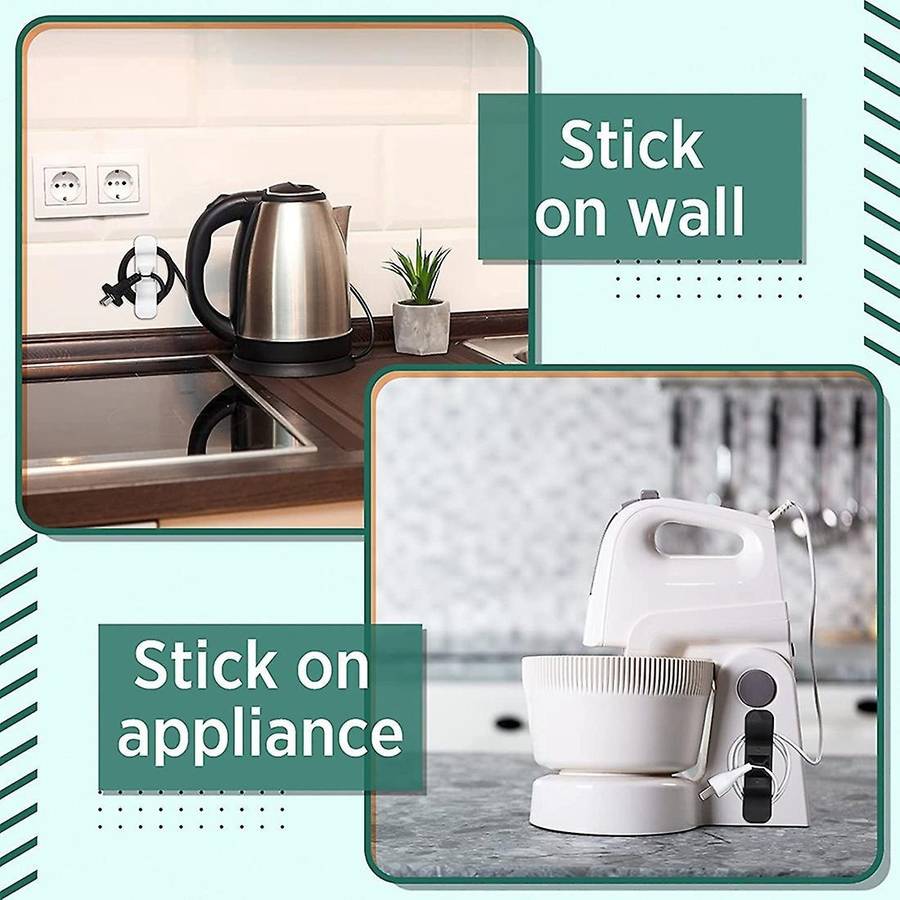 6 Pieces Cord Organizer for Wrap Cord Holder Cable Organizer Keeper