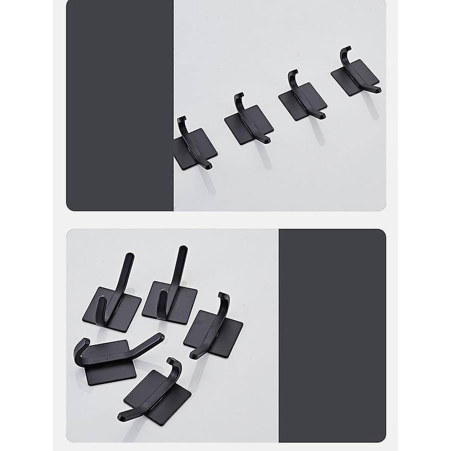 Towel Hook / Adhesive Hook - 4 Piece Set, Waterproof Aluminum Alloy