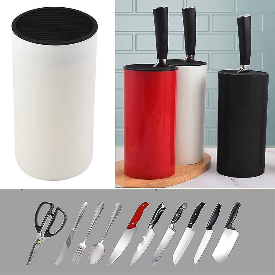 Universal Knife Holder,for Protecting Blade Space Saver(white)