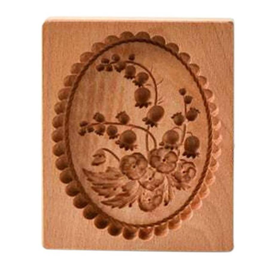 Cookie Mold Shortbread Mold Wooden Biscuit Cutter Cookie Mold A