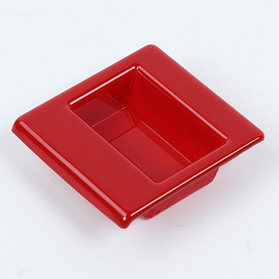 Car Steering Wheel Under Storage Box Switch ,abs Red