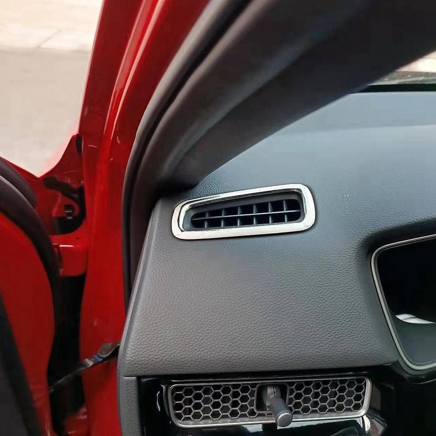 For 11th Gen Honda Civic 2022 Air Outlet Vent Frame Cover, Black