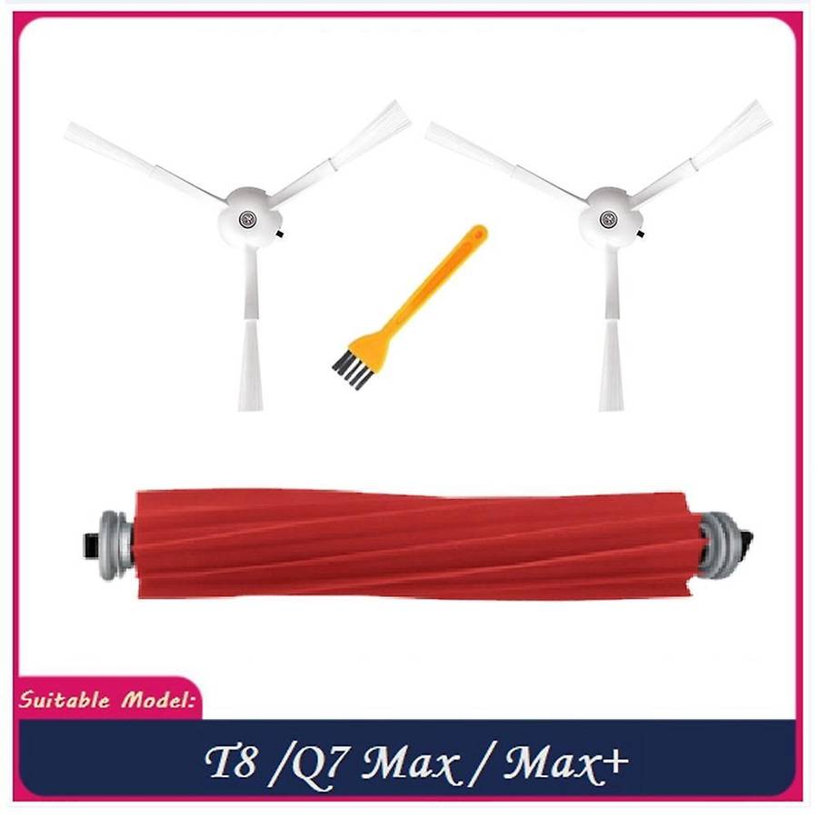 4pcs Main Side Brush for Roborock T8/q7 Max/max+ Robot Vacuum Cleaner