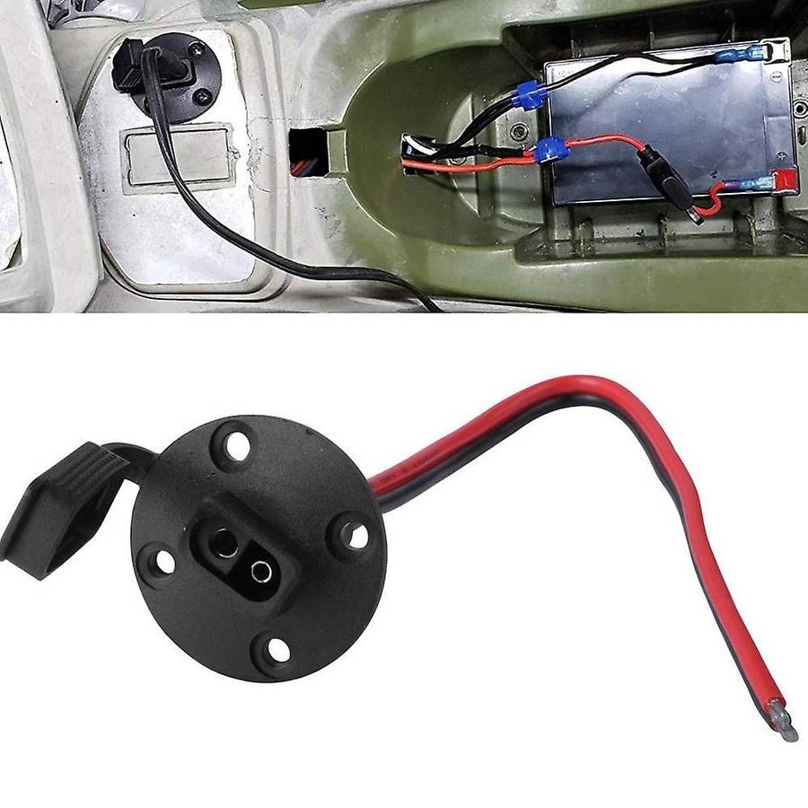 Sae Connector,cable Quick Connect Panel Mount Connector (1 Pack)
