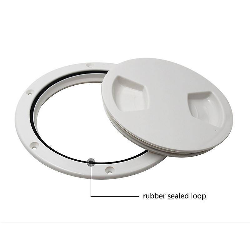 Deck Plate Hatch Marine Boat Yacht Detachable Cover Abs-5 Inch
