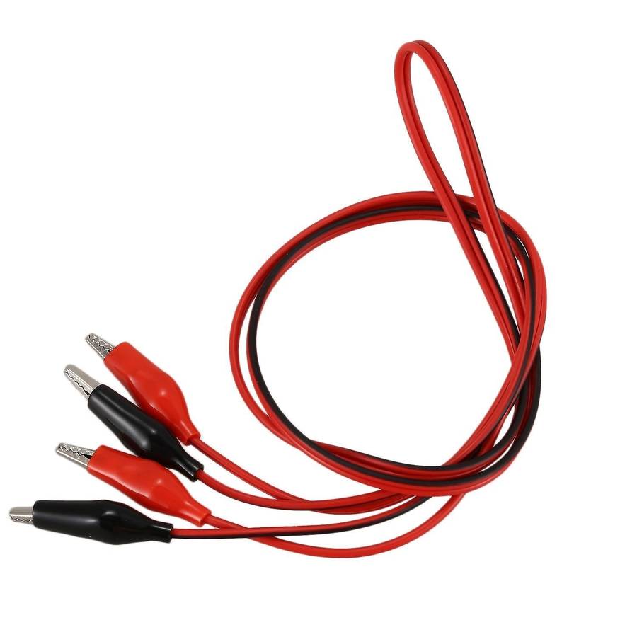 1m Double-end Alligator Clips Test Lead Jumper Wire