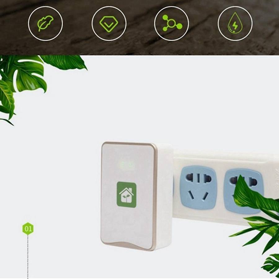 Air Purifiers Plug In, Portable Silent Air Purifier, Gold Us Plug
