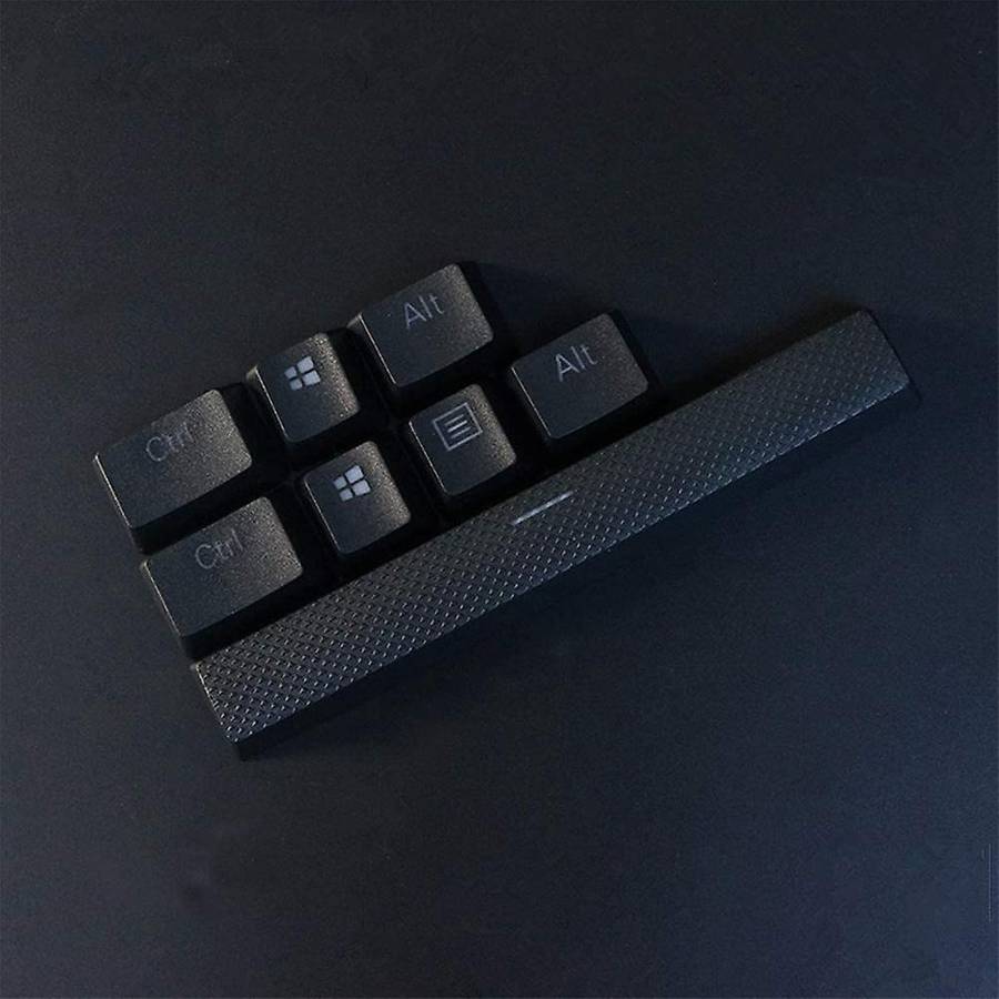 Pbt Keycaps for Corsair for Logitech G710+ Keyboard,for Cherry(black)