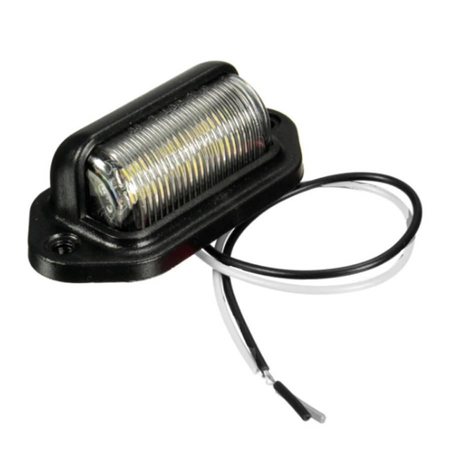 6 Led License Plate Light for Car Boats Motorcycle Aircraft Rv Truck