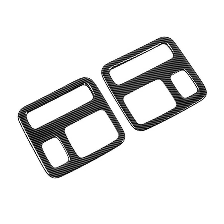 Carbon Fiber Abs Car Roof Reading Light Cover Trim