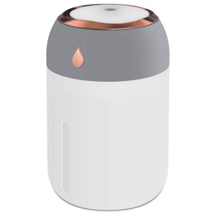 330ml Mini Portable Air Humidifier Usb Mist Maker for Home Gray