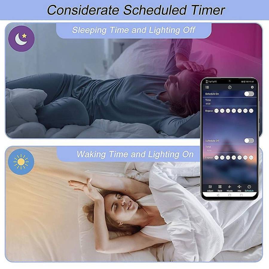 Led Strip Lights Controller, Bluetooth Led Strip Controller with App